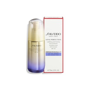 Shiseido Vital Perfection Ενυδατικό & Αντιγηραντικό Γαλάκτωμα Προσώπου Ημέρας με SPF30 75ml