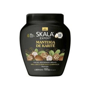 Skala Μάσκα Μαλλιών Βούτυρο Καριτέ 1000ml για Επανόρθωση & Ενυδάτωση